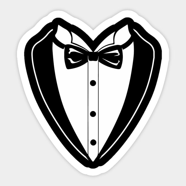 Best Wedding Tux Bachelor Groom Sticker by Weirdcore